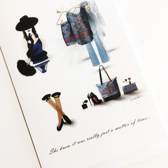 Fashion Note Card, Blank Greeting, or Invitation - Picture 4 of 6